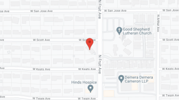 Evergreen Court in google map