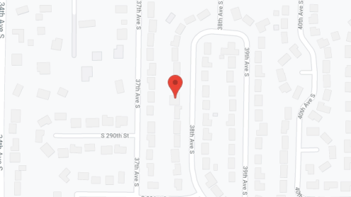 Map of the neighborhood around Angels of Joy