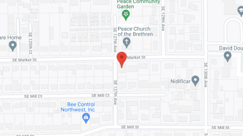 Map of the neighborhood around Golden Age AFH