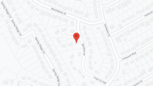 Map of the neighborhood around Almedas Garden, Inc.