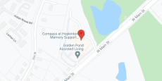 Golden Pond in google map