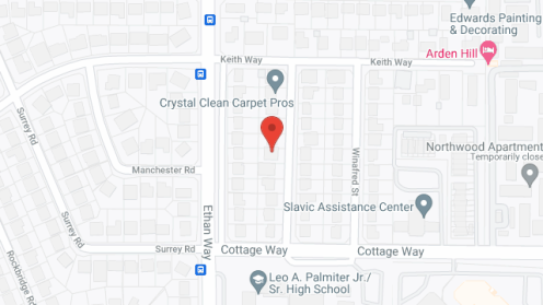 Map of the neighborhood around The Haven Home