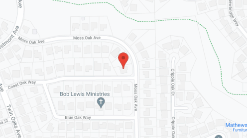 Map of the neighborhood around Lucian Home