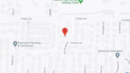 Map of the neighborhood around Guardian Angels Homes IV