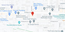 Savannah Court of Leesburg in google map