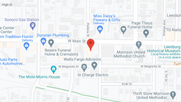 Savannah Court of Leesburg in google map