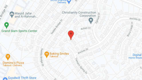 Map of the neighborhood around Cambridge Manor