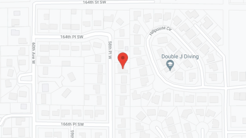 Map of the neighborhood around Bright Family Home