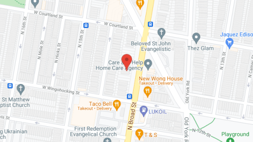 Map of the neighborhood around Chelten Christian Crusade