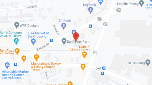 Map of the neighborhood around BellMarie