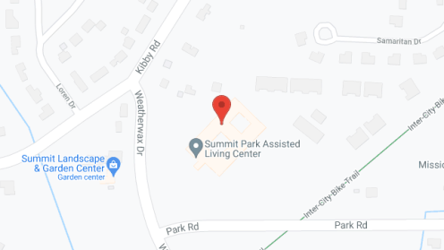 Map of the neighborhood around Summit Park Estates