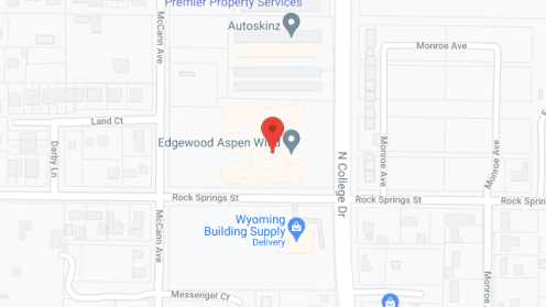 Map of the neighborhood around Aspen Wind