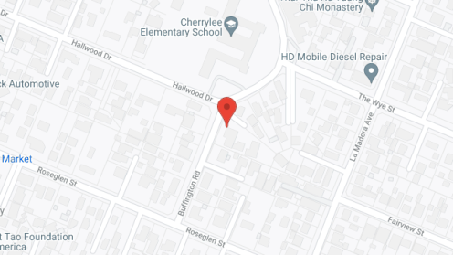 Map of the neighborhood around St. Judes Home for the Elderly II