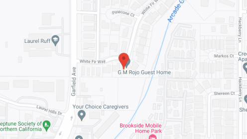 Map of the neighborhood around GM Rojo Guest Home