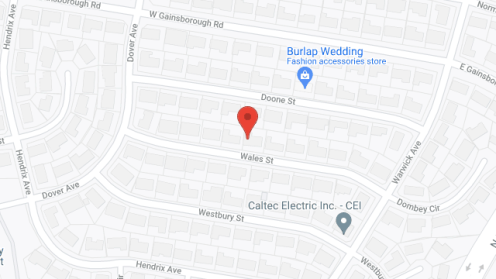 Map of the neighborhood around Your Place II