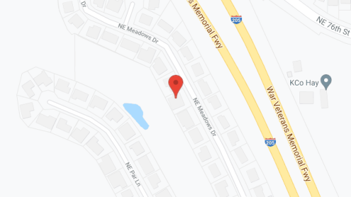 Map of the neighborhood around Golf Meadows AFH