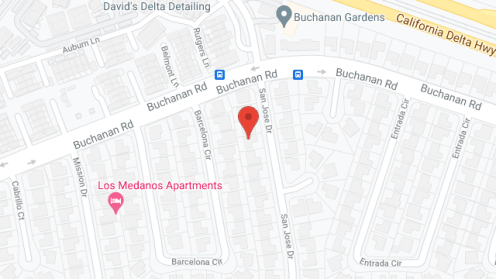 Map of the neighborhood around Antioch Care Home III
