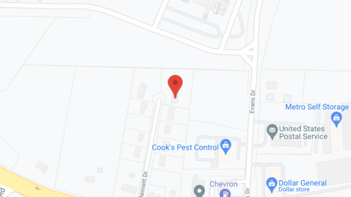 Map of the neighborhood around Sunset Nellee's Personal Care Home
