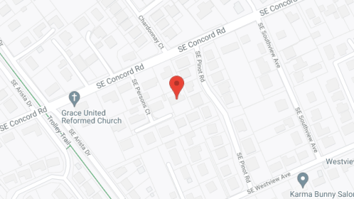 Map of the neighborhood around Evening Star Senior Care II