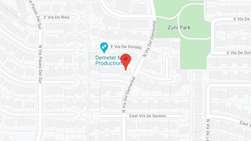 Map of the neighborhood around Encanto Place