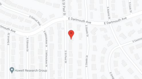 Map of the neighborhood around Mountain View Alternative Care 5