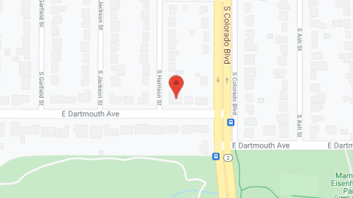 Map of the neighborhood around Mountain View Alternative Care