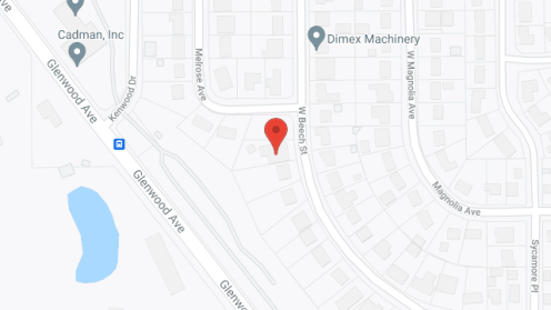 Map of the neighborhood around Taylormade Care