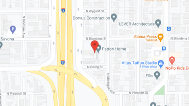 Patton Home in google map