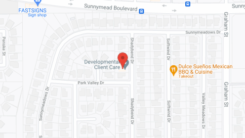 Map of the neighborhood around Shady Bend House