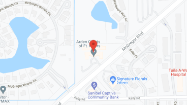 Clare Bridge of Fort Myers on McGregor in google map