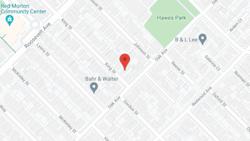 Map of the neighborhood around King's Villa RCFE