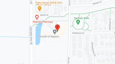 Brookdale Stayton in google map
