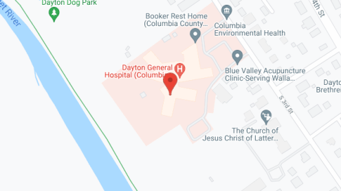 Map of the neighborhood around Booker Assisted Living