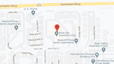 SilverSky Assisted Living in google map