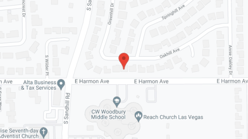 Map of the neighborhood around Oakhill Home Care