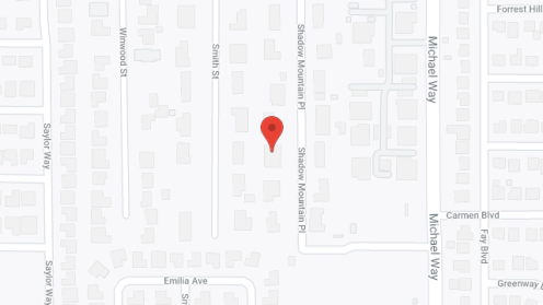 Map of the neighborhood around Golden Oasis