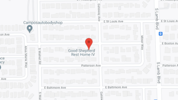 Good Shepherd Rest Home IV in google map