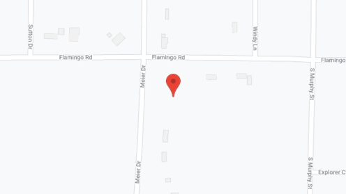 Map of the neighborhood around F and P Retirement Homes
