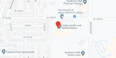 Kolob Regional Care & Rehab in google map