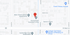The Homestead Senior Living in google map