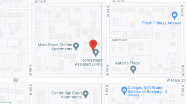 The Homestead Senior Living in google map