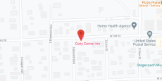 Cozy Corner Inn in google map