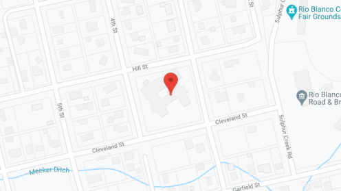Map of the neighborhood around Walbridge Wing