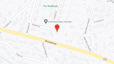Comfort Care Homes in google map