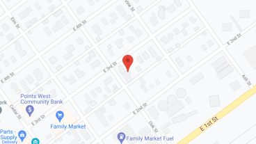 Oak Street Home in google map