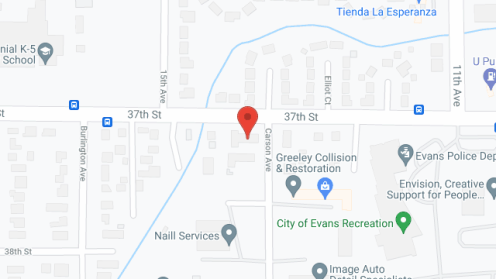 Map of the neighborhood around Gray Cara West