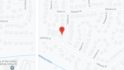 Map of the neighborhood around Bright Assisted Living