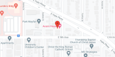 Acorn House in google map
