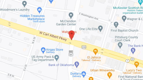 Map of the neighborhood around New Hope Retirement and Care Center