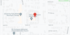 Davis Retirement Apts in google map